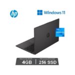 Hp - DUAL CORE - 4GB RAM / 256 GB SSD - ECRAN 15.6 " - NOIR - WINDOWS 11 - SAC OFFERT