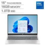 Hp Pavilion 16-af0063cl – Intel Core I5 (14th Génération) – 16GB RAM – 1TB SSD – Écran 16 Pouces Tactile – Clavier Rétroéclairé – Windows 11