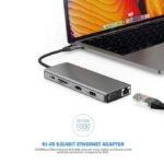 Hub USB 12 en 1 de type C vers HDTV avec 2 ports HDMI ADAPTATEUR DOCKING STATION
