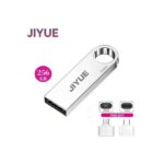 Jiyue Clé Usb 256 Go Micro Usb Type-C