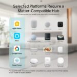 Kasa Matter Smart Light Switch: Voice Control w/Siri, Alexa & Google Assistant, UL Certified, Timer & Schedule, Easy Guided Install, Neutral Wire Required, Single Pole, 2.4GHz...
