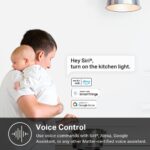 Kasa Matter Smart Light Switch: Voice Control w/Siri, Alexa & Google Assistant, UL Certified, Timer & Schedule, Easy Guided Install, Neutral Wire Required, Single Pole, 2.4GHz...