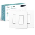 Kasa Smart Light Switch HS200P3, Single Pole, Needs Neutral Wire, 2.4GHz Wi-Fi Light Switch Compatible with Alexa and Google Home, UL Certified, No Hub Required, 3 Count -Pack...