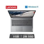 Lenovo LENOVO IDEAPAD 1 – WINDOWS 11 – PACK OFFICE - DUAL CORE – RAM 8Go – 256 SSD – Ecran 15,6 » GRIS – Souris Offert - Garantie 12 Mois