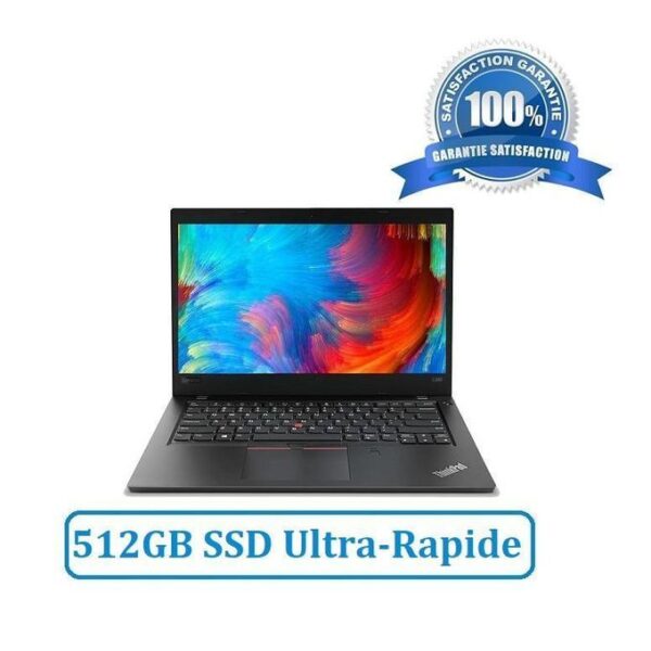 Lenovo Ordinateur Pc Intel Core I5 - 14" - 8Gb/256GB SSD Ultra-Rapide