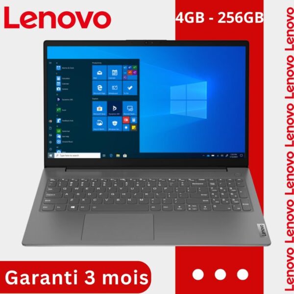 Lenovo PC V15 IGL- IGL - Dual Core - Écran 15.6" - 4 Go RAM / 256Gb SSD - WINDOWS 10 3 MOIS GARANTI