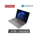 Lenovo V15 IGL - Dual Core - 4GB RAM - 1000 GB HDD - ÉCRAN 15.6" - WINDOWS 11 - GRIS FER - SAC OFFERT
