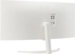 LG 34SR63QA-W 34 inch Smart Curved Monitor with Streaming TV, QHD 1440p, UltraWide Screen, USB Type-C 65W PD, 1800R, webOS, HDR10, 100Hz, Built-in Speaker, AirPlay2, Screen...