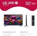 LG 50UA7700P 50 inch Class UA77 Series LED AI 4K Smart webOS TV (2025)