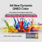 LG 75-Inch Class QNED AI 4K QNED82A Series Smart TV w/AI Sound, HDR10, 4K Super Upscaling, Filmmaker Mode, Wow Orchestra, Alexa Built-in (75QNED82AUA, 2025)