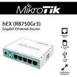 Mikrotik Routeur Gigabit Mikrotik HEX RB750Gr3 5ports Gigabit