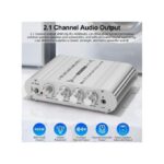 Mini Amplificateur Hi-Fi Numérique 2.1CH Subwoofer Audio Stéréo