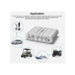 Mini Amplificateur Hi-Fi Numérique 2.1CH Subwoofer Audio Stéréo