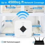 Mini Répéteur WiFi 300Mbps 2.4GHz,amplificateur De Signal WiFi,extension De Réseau Sans Fil,booster