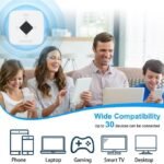 Mini Répéteur WiFi 300Mbps 2.4GHz,amplificateur De Signal WiFi,extension De Réseau Sans Fil,booster