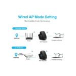 Mini Répéteur Wifi 300Mbps - Noir
