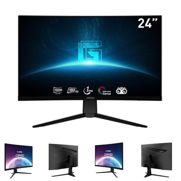 Msi ECRAN GAMER 24 POUCES INCURVÉ 180 HZ 1ms RGB