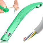 Network Cable Untwist Tool â€“ Wire Straightener & Stripper for Category 5/6 Cables, Twisted Wire Separator, for Engineers