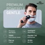 Panasonic ARC5 Electric Razor for Men with Pop-Up Trimmer, Wet/Dry 5-Blade Shaver, Men's Electric Razors for Shaving Face with Intelligent Shave Sensor and 16D Pivoting Head,...
