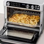 Panasonic FlashXpress Family Size Air Fryer Toaster Oven Combo, 11 Cooking Functions, 1800W PFAS-Free, Double Infrared Heating, Temperature Control Dial, Stainless Steel - NB-G211P