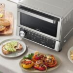 Panasonic FlashXpress Toaster Oven Countertop, 4-Slice Compact Size w/Double Infrared Heating, PFAS-free, 6 Auto Cook Options & Precise Temperature Control, 1300W - NB-G200P...