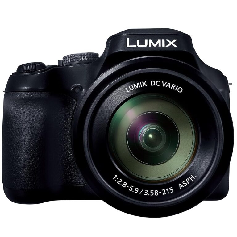 Panasonic LUMIX FZ80D Point and Shoot Digital Camera 4K Photo/Video Recording with Power Optical Image Stabilizer, Vlogging Camera with 60X Optical Zoom & 20-1200mm Wide-Angle...