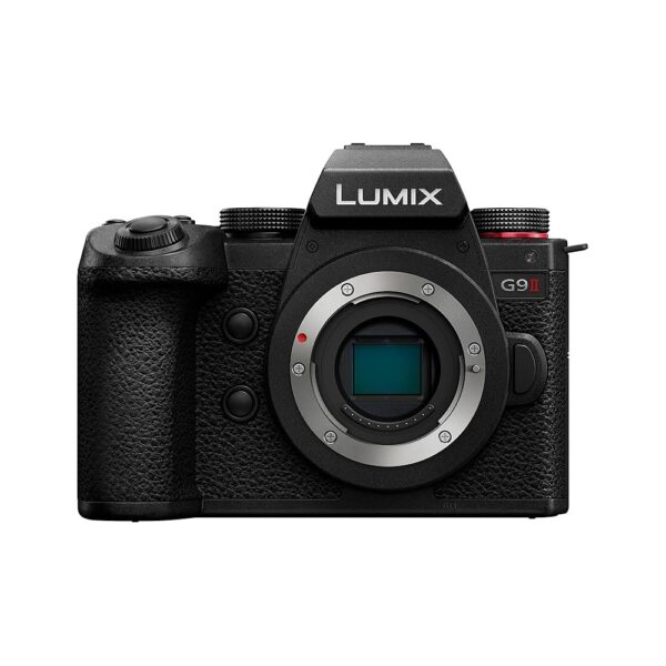Panasonic LUMIX G9II Micro Four Thirds Camera, 25.2MP Sensor with Phase Hybrid AF, Powerful Image Stabilization, High-Speed Perfomance and Mobility, Flagship Model of G Series -...