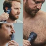Panasonic MultiShape Defined Trim and Shave Kit, with Beard, Hair and Body Trimmer and Adjustable Trim Dial, 3-Blade Men’s Electric Razor, Easy-Clean Customizable Grooming Kit -...