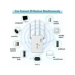 Répéteur Wi-Fi sans fil 1 200 Mbps, amplificateur de signal Wi-Fi double bande 2,4 GHz, 5 GHz, amplificateur Wi-Fi Gigabit 802.11ac, routeur WPS
