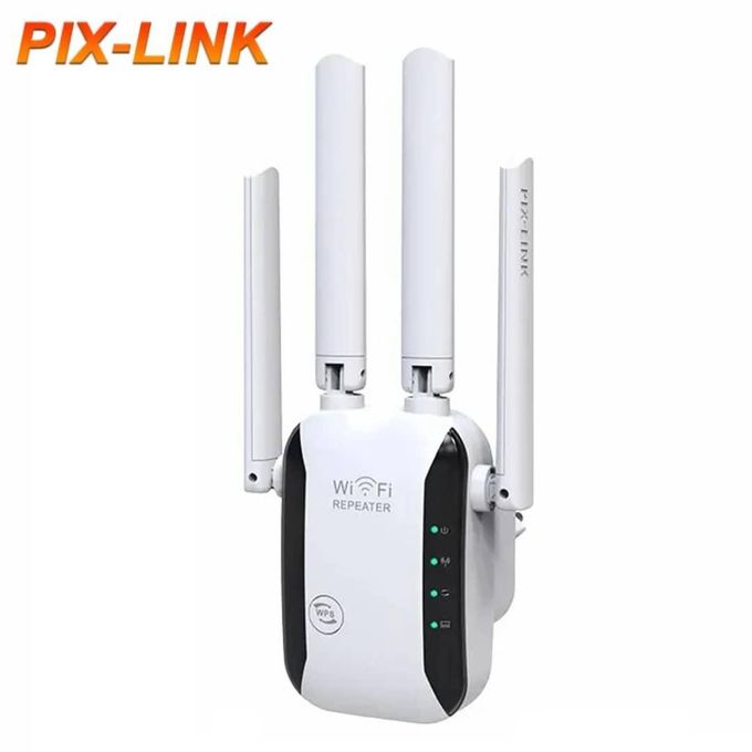 Répéteur WiFi Sans Fil, 300Mbps, 2,4 GHz, Amplificateur De Signal, Prolongateur Longue Portée - EU