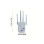 Répéteur WiFi Sans Fil - 300Mbps 2,4 GHz - Blanc