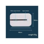 Routeur 4G Mifi Point D'Accès Mobile Point D'Accès Sans Fil Modem Wifi Lte
