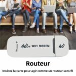 Routeur Portable Sans Fil WiFi 4G Pour La Maison Et Le Bureau