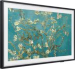 Samsung 32-Inch Class QLED The Frame LS03C Series, Quantum HDR, Art Mode, Anti-Reflection Matte Display, Slim Fit Wall Mount Included, Smart TV w/Alexa Built-in (QN32LS03CB)