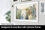 Samsung 32-Inch Class QLED The Frame LS03C Series, Quantum HDR, Art Mode, Anti-Reflection Matte Display, Slim Fit Wall Mount Included, Smart TV w/Alexa Built-in (QN32LS03CB)