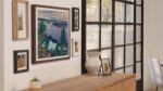 Samsung 32-Inch Class QLED The Frame LS03C Series, Quantum HDR, Art Mode, Anti-Reflection Matte Display, Slim Fit Wall Mount Included, Smart TV w/Alexa Built-in (QN32LS03CB)