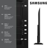 Samsung 50-Inch Class QLED Q7F Series Samsung Vision AI Smart TV (2025 Model, 50Q7F) Quantum HDR, Object Tracking Sound Lite, Q4 AI Gen1 Processor, 4K upscaling, Gaming Hub,...