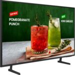 Samsung 55-Inch Class Crystal UHD 4K Bed-H Series HDR Business Pro TV w/ 3-Sided Bezel-Less Slim Design, Use for Digital Signage Displays, Commercial TV, Alexa Built-in...
