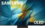 SAMSUNG 55-Inch Class OLED S95F 4K Glare Free Smart TV (2025 Model) NQ4 AI Gen3 Processor, OLED HDR Pro, Motion Xcelerator 164Hz, Dolby Atmos, Samsung Vision AI, Alexa Built-in