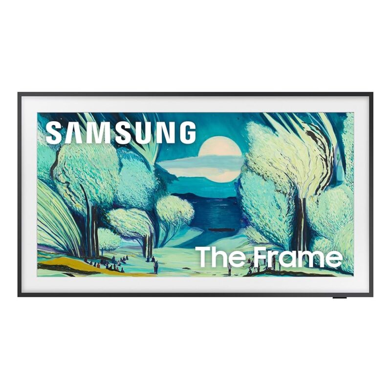 Samsung 55-Inch Class The Frame LS03F 4K QLED Smart TV (2025 Model) Slim Fit Wall Mount, Modern Frame Design, NQ4 AI Gen2 Processor, Art Mode, Artful Picture Quality, Samsung...