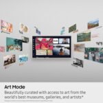 Samsung QN55LS03FAFXZA 55 Inch The Frame QLED 4K Art Mode Vision AI Smart TV with 2 Year Amber Protection Plan (2025)