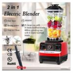 SILVER CREST 2L Industrial 8500W Food Crusher Blender With 2 Jar
