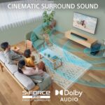 Sony BRAVIA 2 II 55 Inch 4K Ultra HD LED Smart TV (K-55S20M2, 2025) with HT-S400 2.1ch Soundbar and Wireless Subwoofer Bundle