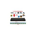 SWITCH HDMI 1 Entrée Vers 8 Sorties