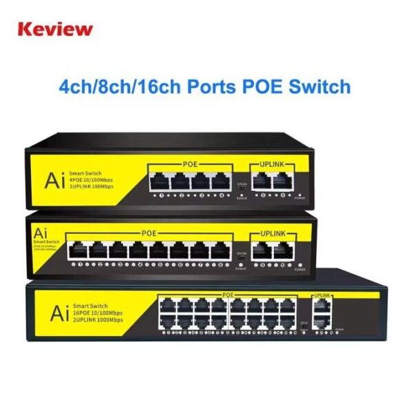 SWITCH POE 8 PORTS