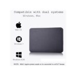 Toshiba Disque Dur Externe - 1 To USB 3.0- Noir De Haute Qualité