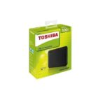 Toshiba Disque Dur Externe - 500 Go USB 3.0- Noir De Haute Qualité