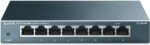 TP-Link 8 Port Gigabit Ethernet Network Switch - Ethernet Splitter | Plug & Play | Fanless | Sturdy Metal w/ Shielded Ports | Traffic Optimization | Unmanaged | Lifetime...