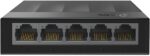 TP-Link Litewave 5 Port Gigabit Ethernet Switch | Desktop Ethernet Splitter | Unshielded Network Switch | Plug & Play | Fanless Quiet | Unmanaged (LS1005G)