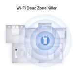 TP-Link Répéteur WiFi 6 Mesh AX3000 - 2.4Ghz - 5.0Ghz - Point D'accès - RE715X